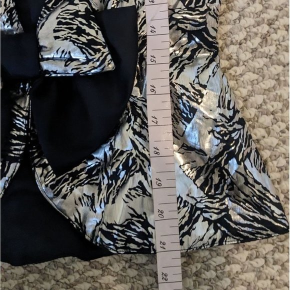 Vintage 80s Metallic  Blazers Bow - Picture 6 of 7